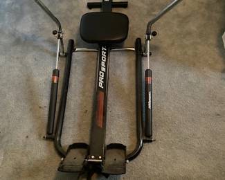 Pro Sport Rowing Machine, Low Impact Full Body Workout - Cardio, Strengthen Leg Muscles, Core, Back, Arms