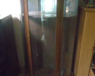 Oak china cabinet (not old)