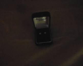 not the best photo but these are diamond earings