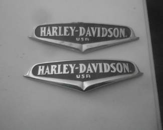 Harley Davidson Gas tank emblems