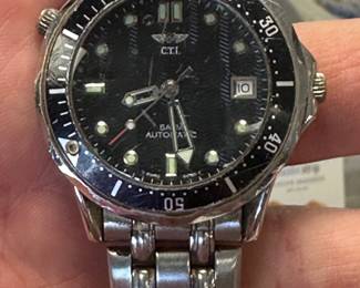 003 CTI Mens Divers Wristwatch