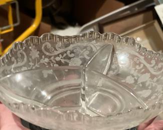 Vintage Divided Dish