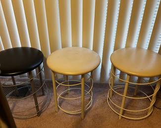 Round Decor Stools