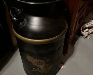 Vintage Metal Milk Pail
