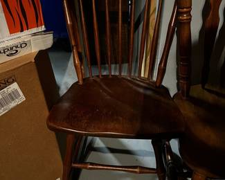 Antique Windsor back Chairs
