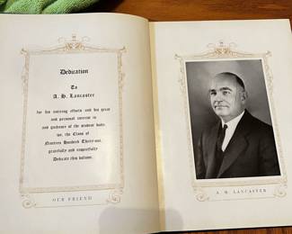 Vintage 1931 yearbook