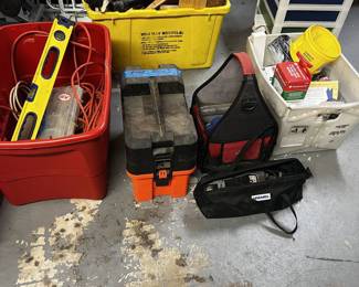 Assorted Tools and Scrap wood projects