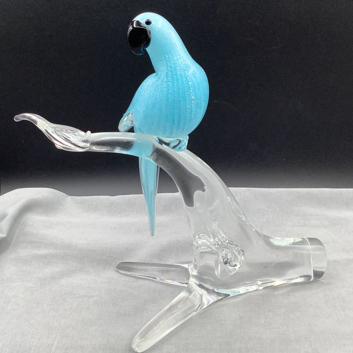 Murano style parrot