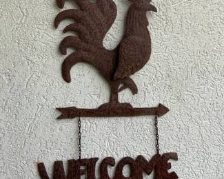 Haitian Artist, Edward Dieudonne Welcome Rooster