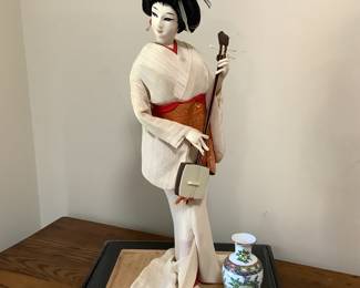 Vintage Giesha Doll from Japan