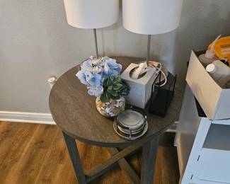 Lamps, Side Table