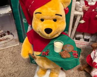 Winnie The Pooh with Milk and Cookies Motionette