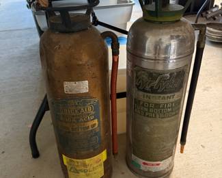 Vintage Fire Extinguishers