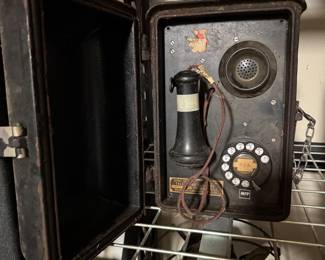 Cast Iron Antique Phone