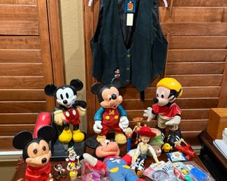 Mickey Mouse, Toy Story, etc.