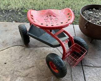 Rolling Garden Seat