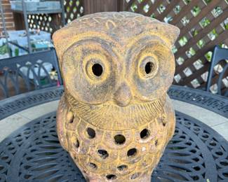 Large Ceramic Owl
