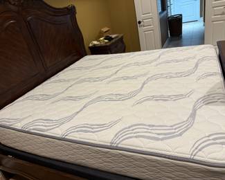 King Electric Lift Bed with Mattress and Head/Footboards