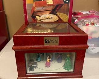 Mr. Christmas Village Square Symphonium Music Box