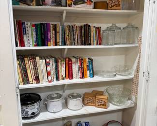 Cookbooks, Small Appliances, etc.