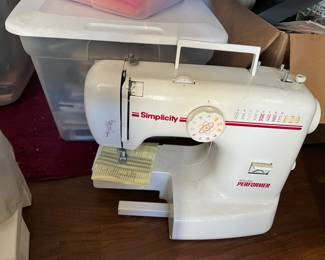 Simplicity Sewing Machine
