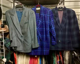 Vintage wool blazers
