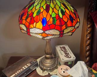Another bedside Tiffany style lamp