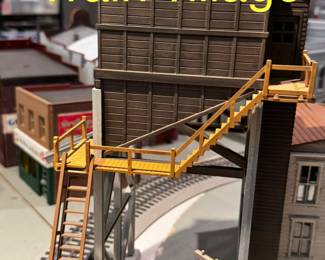 Walter's  brand building but many especially handmade and absolutely perfect. 13+ buildings on display and more in construction. 27 buildings in all a theater