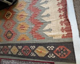 Turkish Kilim Rug Handwoven Living Room Southwestern Rug Navajo Moroccan 8' by 10 perfect
No pets no children
No children