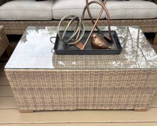 3 piece sculpture
Coffee table not for sale