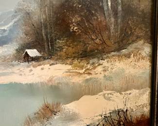 Oil painting by Kort