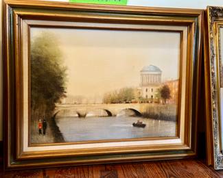 Original oil on canvas painting by Anthony Robert Klitz -- #2