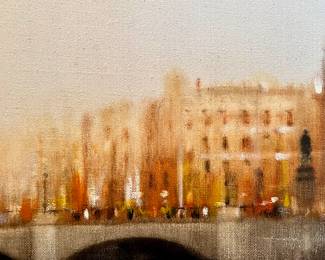 Original oil on canvas painting by Anthony Robert Klitz - 1981 -- #1