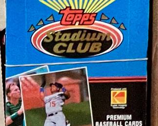 2 boxes fill with 1990's baseball cards - check back Nov 3rd for more details