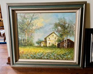 Oil Painting by C. Levin