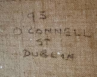 Original oil on canvas painting by Anthony Robert Klitz - O'Connell St Dublin -- #3