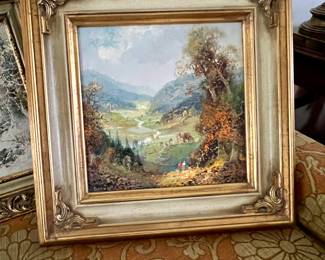 Oil painting - Landscape by Willi Bauer - #3