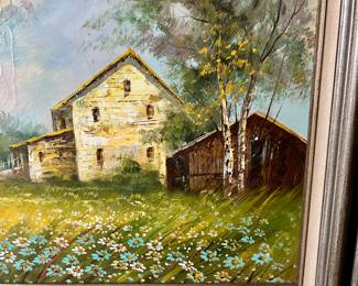 Oil Painting by C. Levin