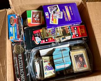 2 boxes fill with 1990's baseball cards - check back Nov 3rd for more details