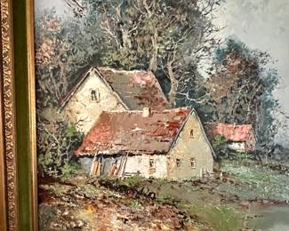 Oil painting - Landscape by Willi Bauer - #2