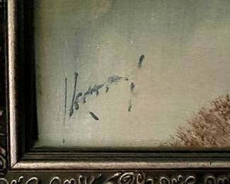 Oil painting by Kort