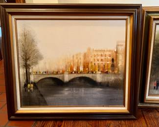 Original oil on canvas painting by Anthony Robert Klitz - 1981 -- #1