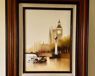 Oil on canvas painting by Anthony Robert Klitz -