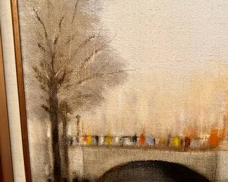 Original oil on canvas painting by Anthony Robert Klitz - 1981 -- #1