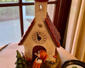 1 of 3 Hummel Goebel Chapel time Clock #442 w/box