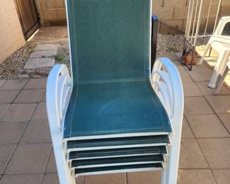 5 outdoor chairs