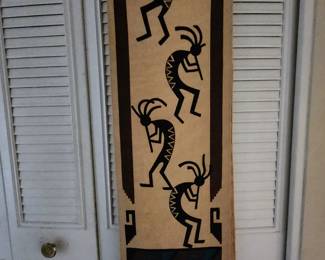 Kokopelli table runner