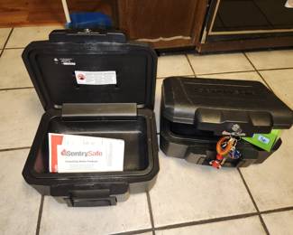 Portable safes x 2