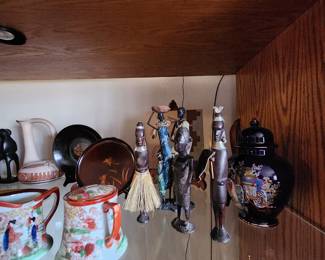 African and Asian home decor