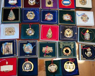 White House Christmas ornaments